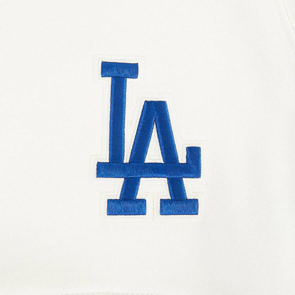 MLB LOS ANGELES DODGERS WINGSPAN WOMEN'S FLC CREWNECK (EGGSHELL)