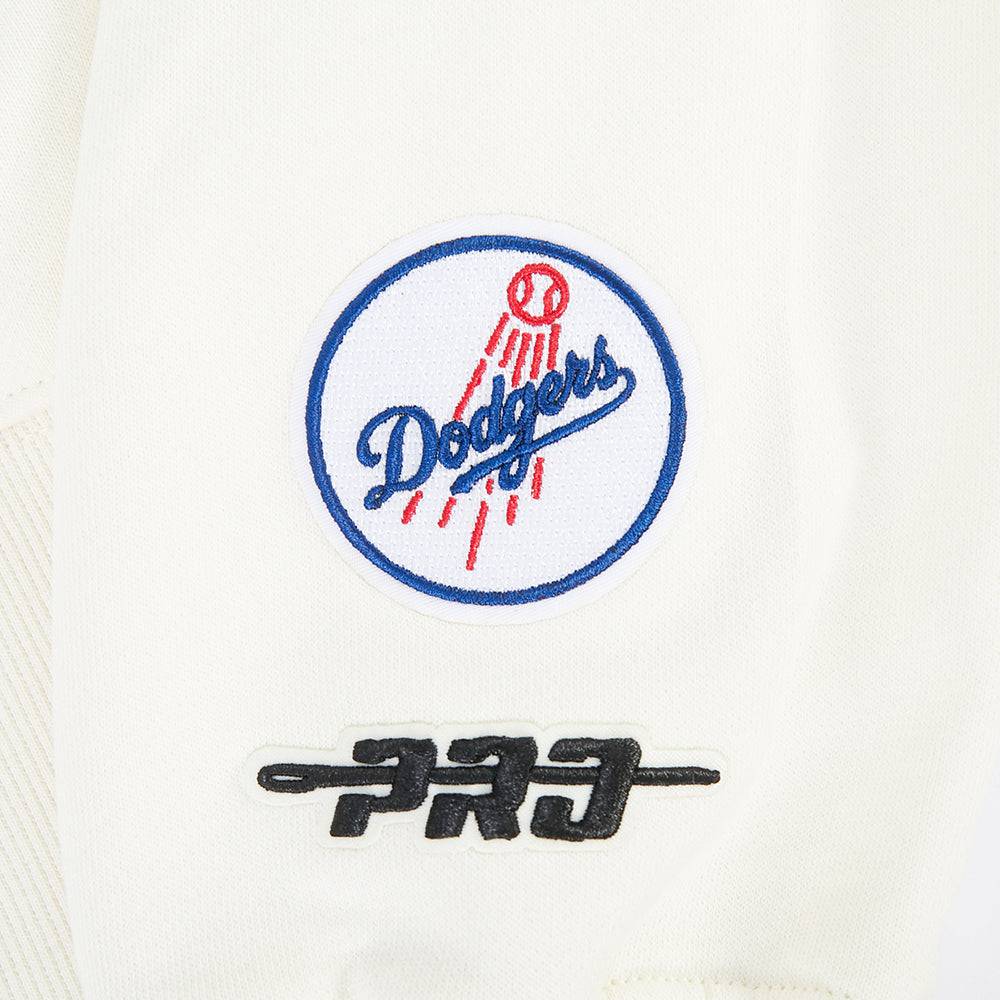 MLB LOS ANGELES DODGERS WINGSPAN WOMEN'S FLC CREWNECK (EGGSHELL)