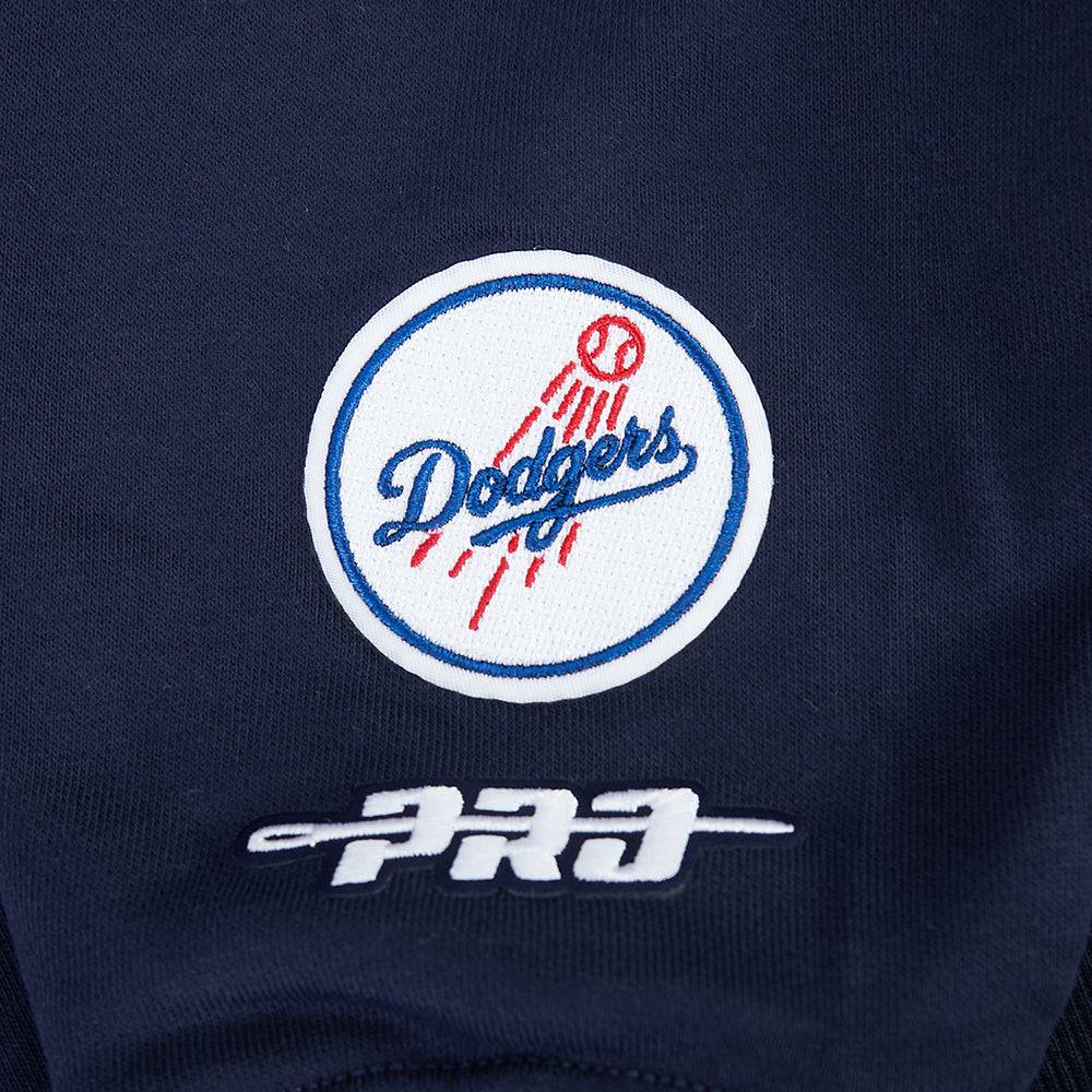 MLB LOS ANGELES DODGERS WINGSPAN WOMEN'S FLC CREWNECK (MIDNIGHT NAVY)