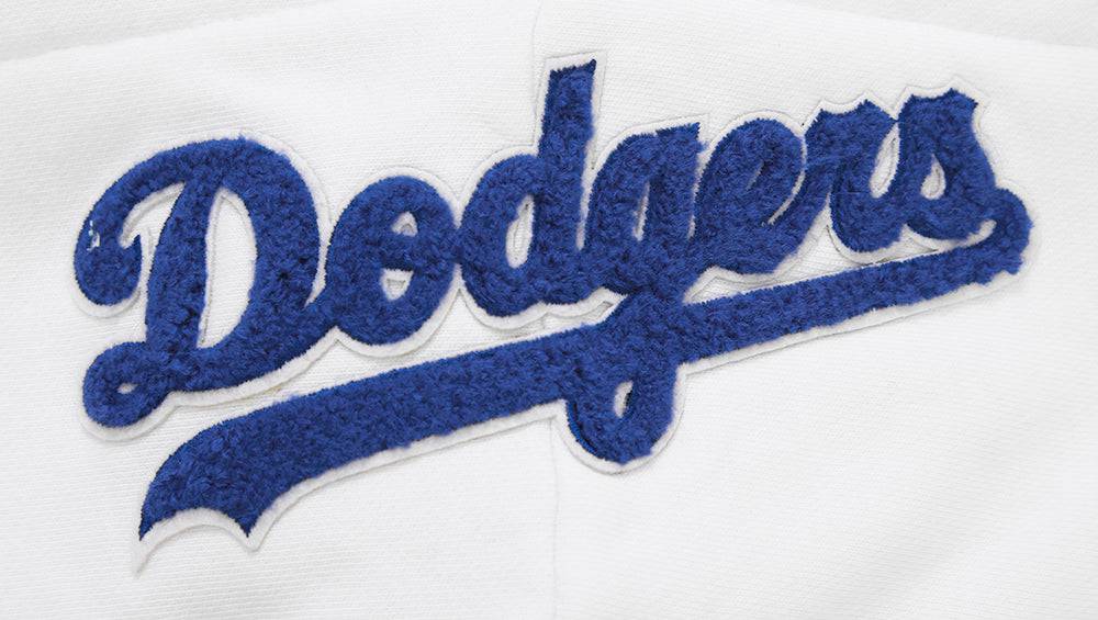 MLB LOS ANGELES DODGERS CLASSIC WOMEN'S PULLOVER HOODIE (WHITE)