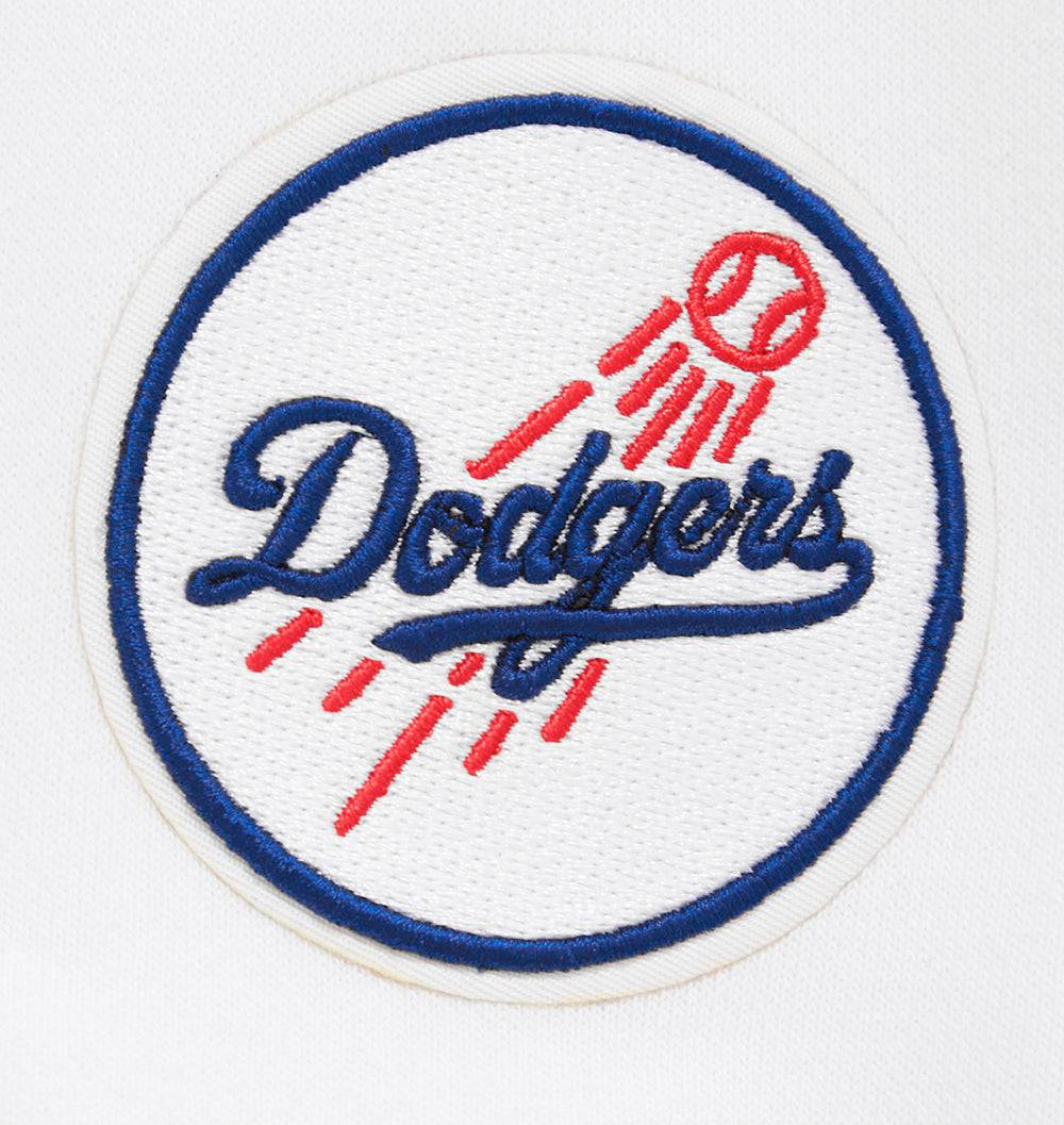 MLB LOS ANGELES DODGERS CLASSIC WOMEN'S PULLOVER HOODIE (WHITE)