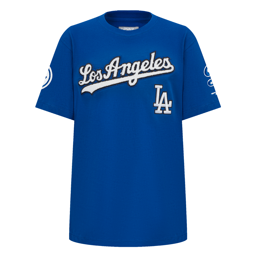 MLB LOS ANGELES DODGERS CLASSIC LITTLE BOYS SHORT SLEEVE TOP (DODGER BLUE)