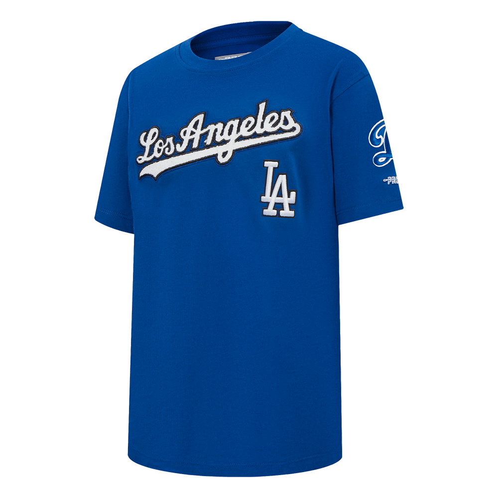 MLB LOS ANGELES DODGERS CLASSIC LITTLE BOYS SHORT SLEEVE TOP (DODGER BLUE)