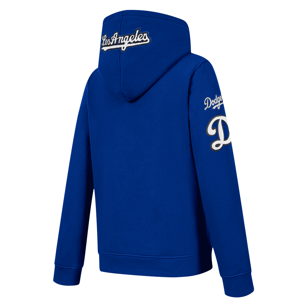 MLB LOS ANGELES DODGERS CLASSIC LITTLE BOYS FLEECE FZ HOODIE (DODGER BLUE)