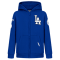 MLB LOS ANGELES DODGERS CLASSIC TODDLER BOYS FLEECE FZ HOODIE (DODGER BLUE)