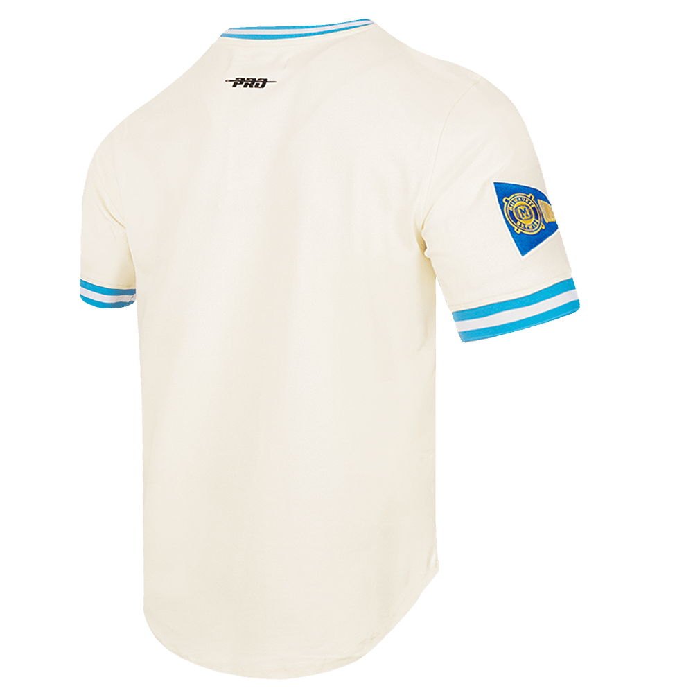 MLB MILWAUKEE BREWERS RETRO CLASSIC MEN'S TOP (EGGSHELL/ UNIVERSITY BLUE)