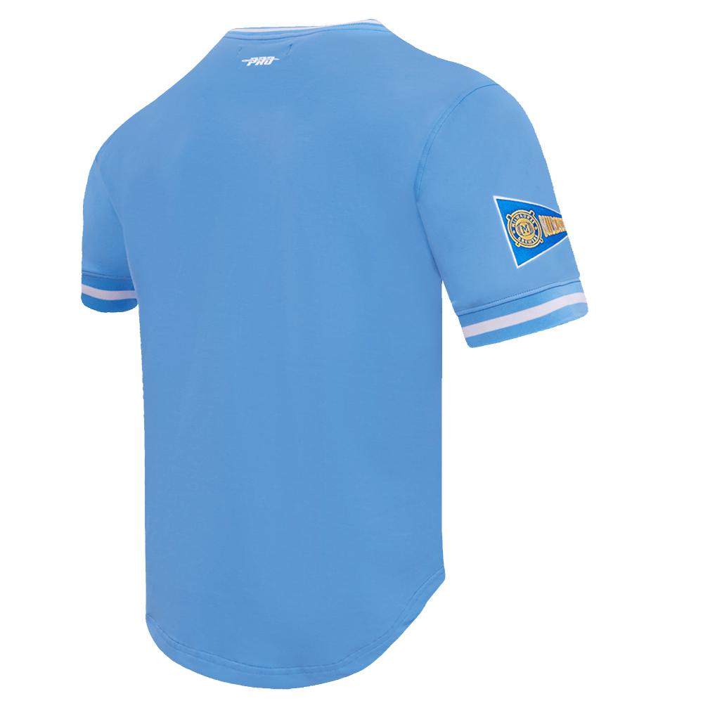 MLB MILWAUKEE BREWERS RETRO CLASSIC MEN'S TOP (UNIVERSITY BLUE)