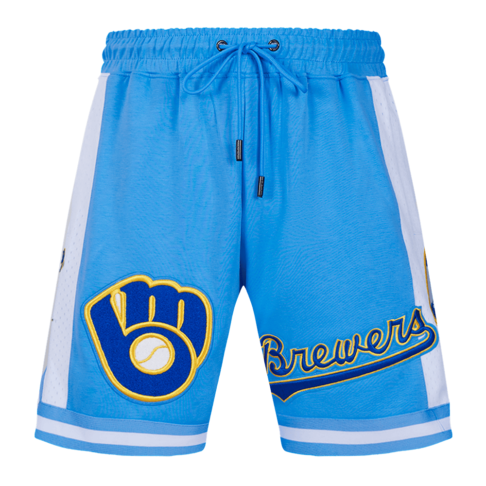 MLB MILWAUKEE BREWERS RETRO CLASSIC MEN'S 2.0 SHORT (UNIVERSITY BLUE)