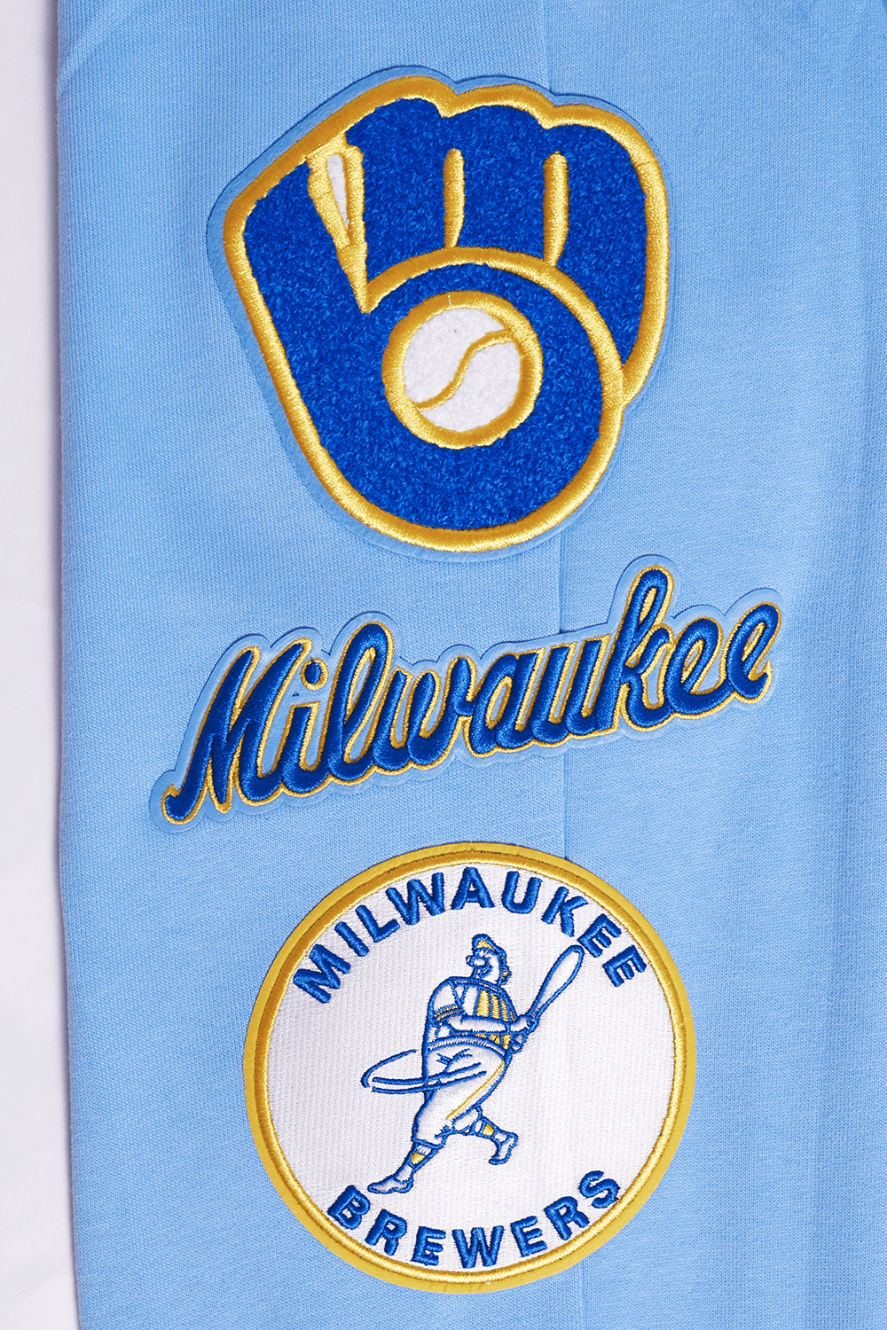 MLB MILWAUKEE BREWERS RETRO CLASSIC MEN'S SWEATPANT (UNIVERSITY BLUE)