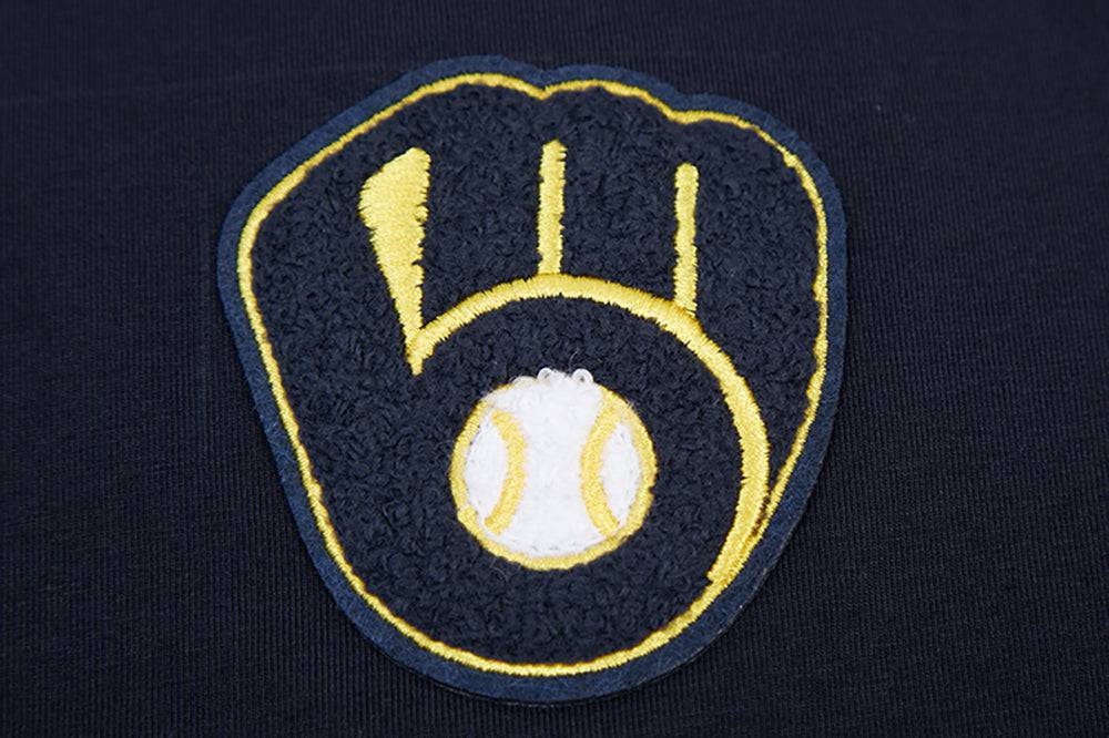 TOP CLÁSICO HOLGADO PARA MUJER MLB MILWAUKEE BREWERS (AZUL MARINO NOCHE)