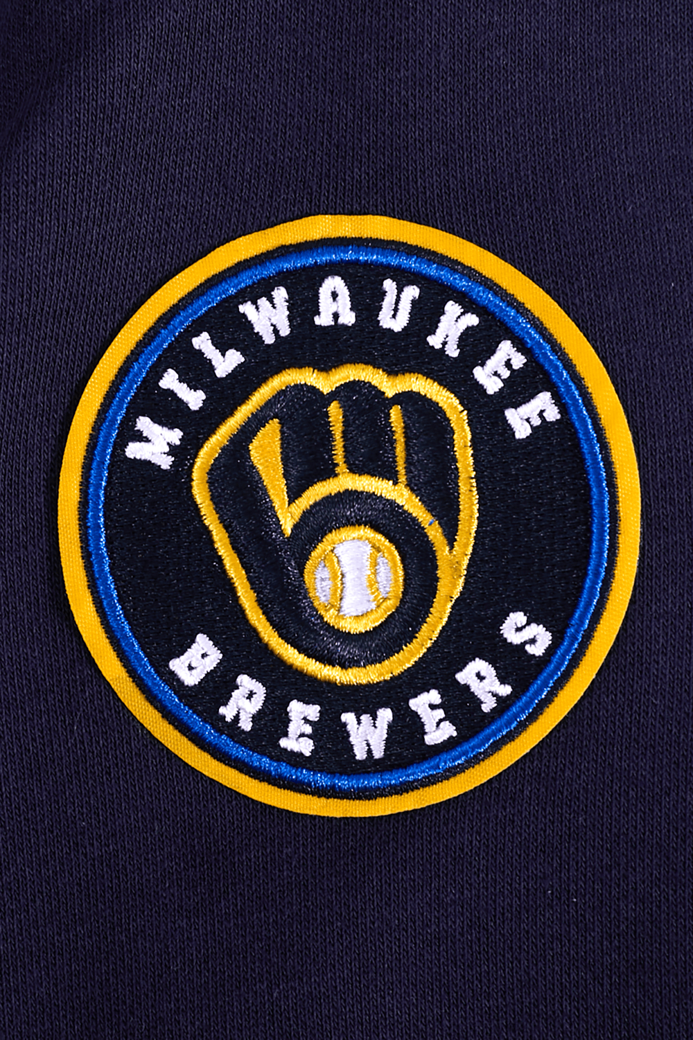 MLB MILWAUKEE BREWERS CLASSIC WOMEN'S CREWNECK (MIDNIGHT NAVY)