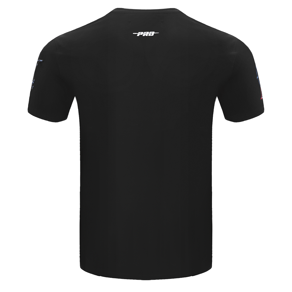 CAMISETAS MLB MIAMI MARLINS SCRIPT TAIL PARA HOMBRE (NEGRO)