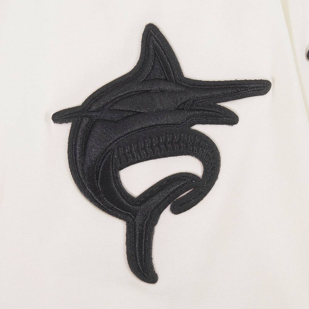 MLB MIAMI MARLINS TRIPLE TONAL SJ TEE (EGGSHELL)