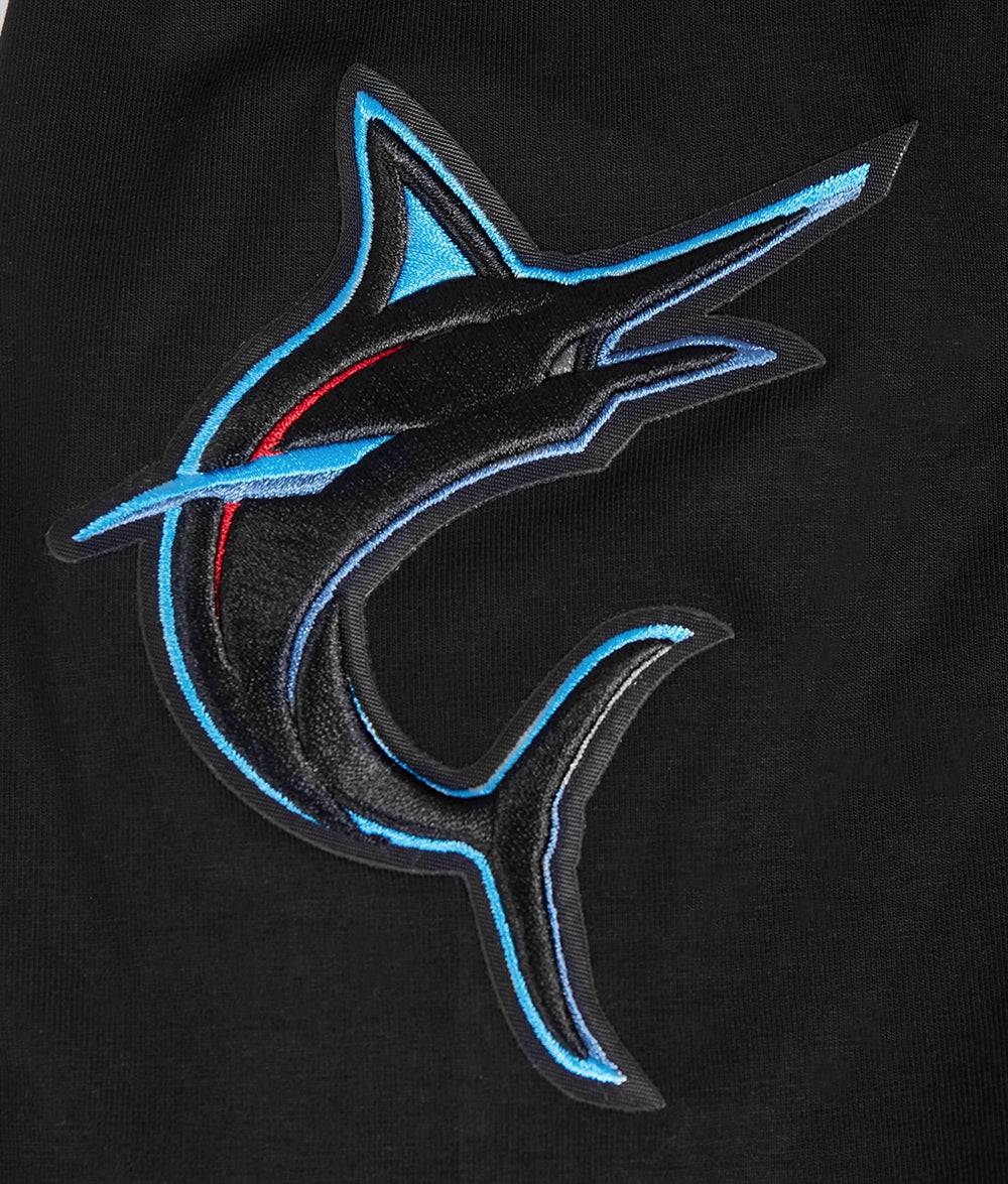 MLB MIAMI MARLINS MASHUP MEN'S TOP (BLACK)