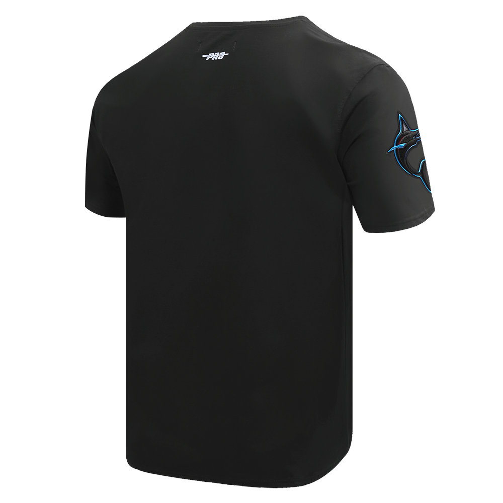 MLB MIAMI MARLINS MASHUP MEN'S TOP (BLACK)