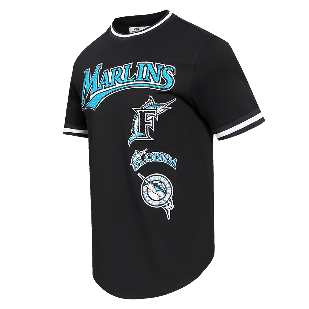 MLB FLORIDA MARLINS RETRO CLASSIC MEN'S TOP (BLACK)