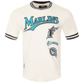MLB FLORIDA MARLINS RETRO CLASSIC MEN'S TOP (EGGSHELL/ BLACK)