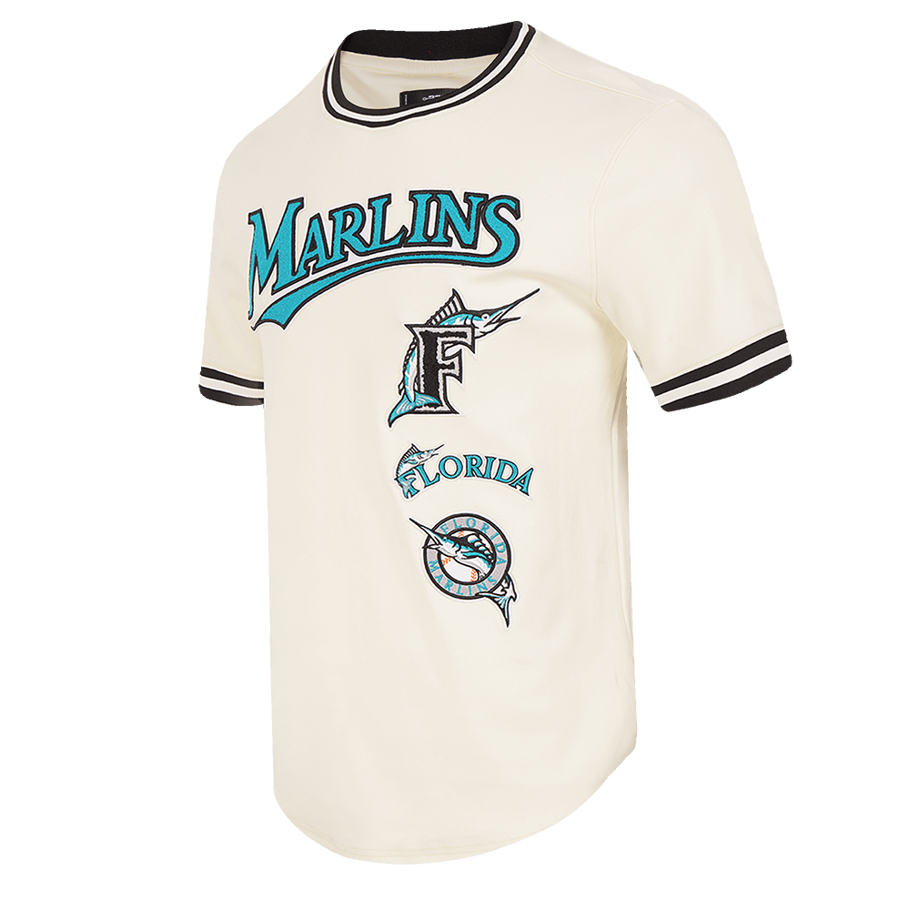 MLB FLORIDA MARLINS RETRO CLASSIC MEN'S TOP (EGGSHELL/ BLACK)
