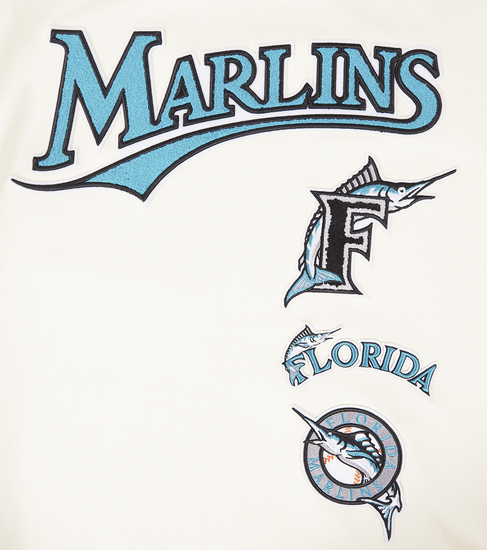 MLB FLORIDA MARLINS RETRO CLASSIC MEN'S TOP (EGGSHELL/ BLACK)