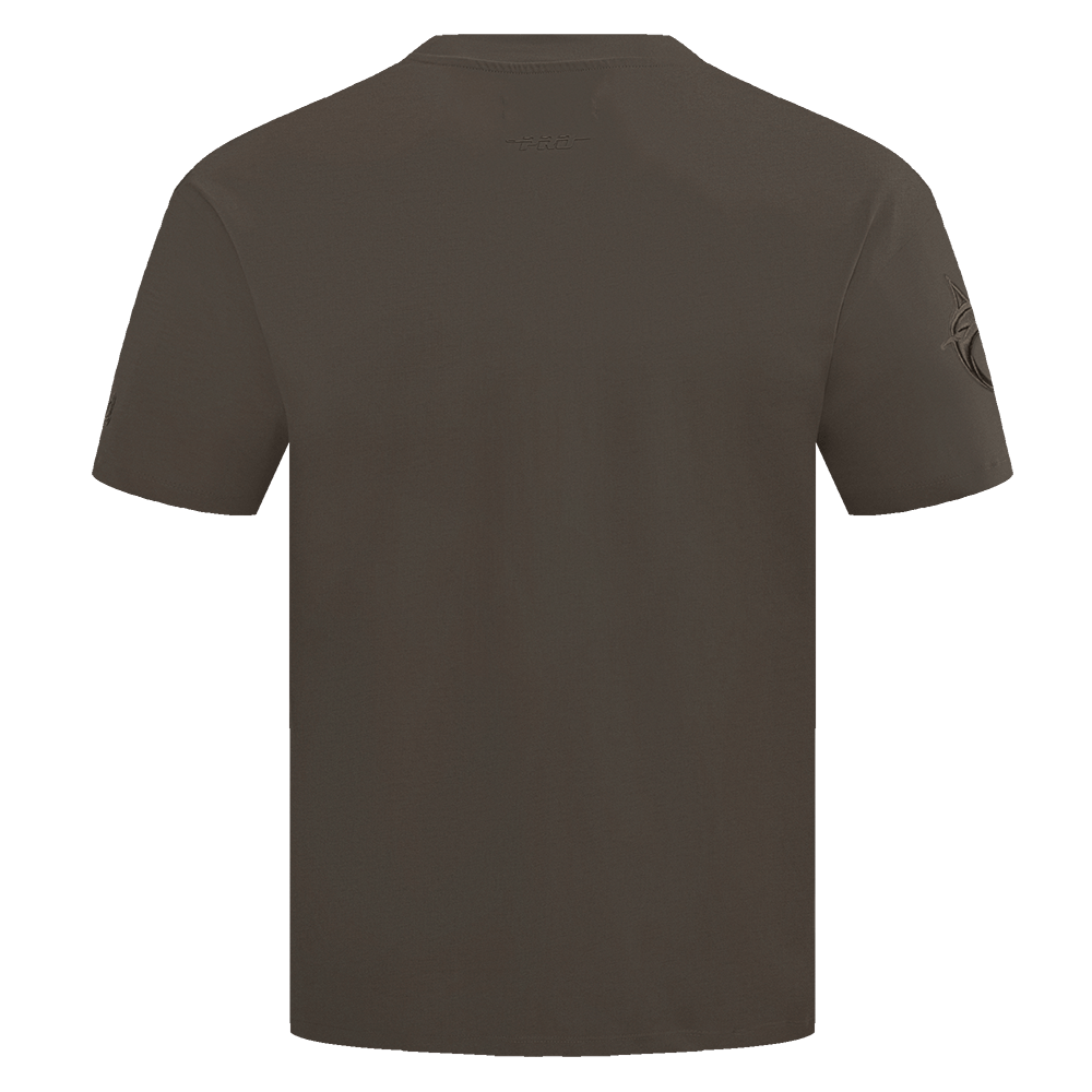 MLB MIAMI MARLINS NEUTRAL MEN'S DROP SHOULDER TOP (DARK TAUPE)