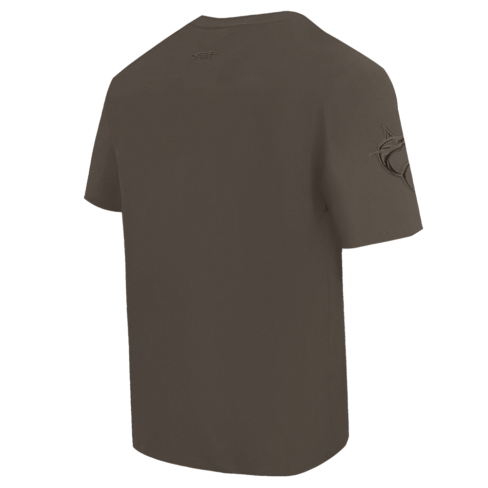 MLB MIAMI MARLINS NEUTRAL MEN'S DROP SHOULDER TOP (DARK TAUPE)