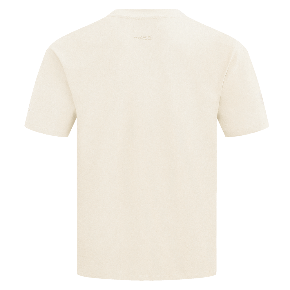MLB MIAMI MARLINS NEUTRAL MEN'S DROP SHOULDER TOP (EGGSHELL)