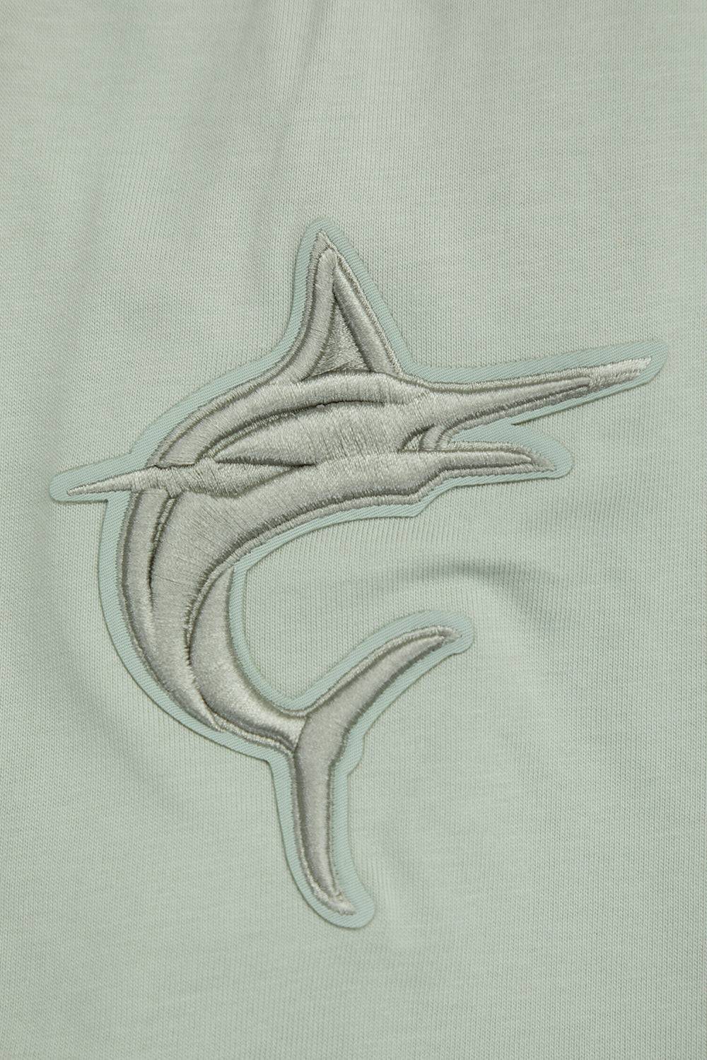 MLB MIAMI MARLINS NEUTRAL MEN'S CJ DROP SHOULDER TOP (MOSS)
