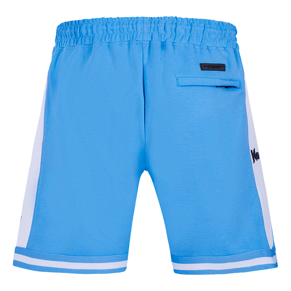 MLB MIAMI MARLINS SCRIPT TAIL MEN'S DOUBLE KNIT 2.0 SHORT (UNIVERSITY BLUE)