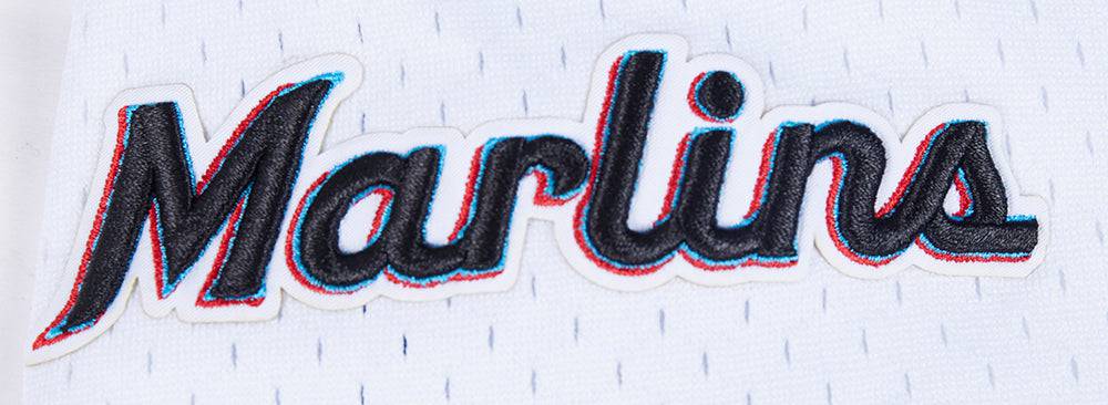 MLB MIAMI MARLINS SCRIPT TAIL MEN'S DOUBLE KNIT 2.0 SHORT (UNIVERSITY BLUE)