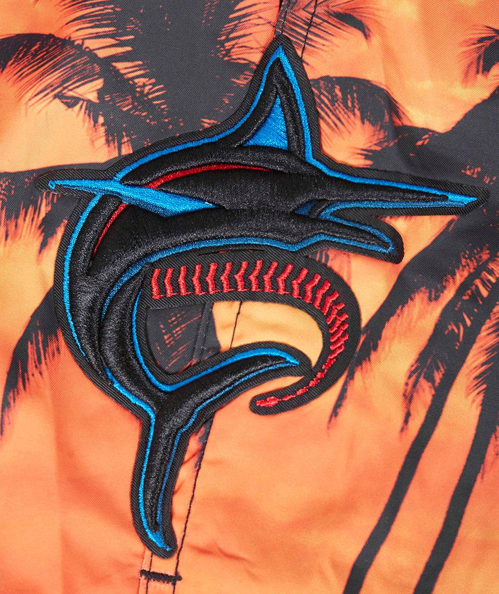 MLB MIAMI MARLINS AOP MARS WOVEN SHORT (SUNSET)