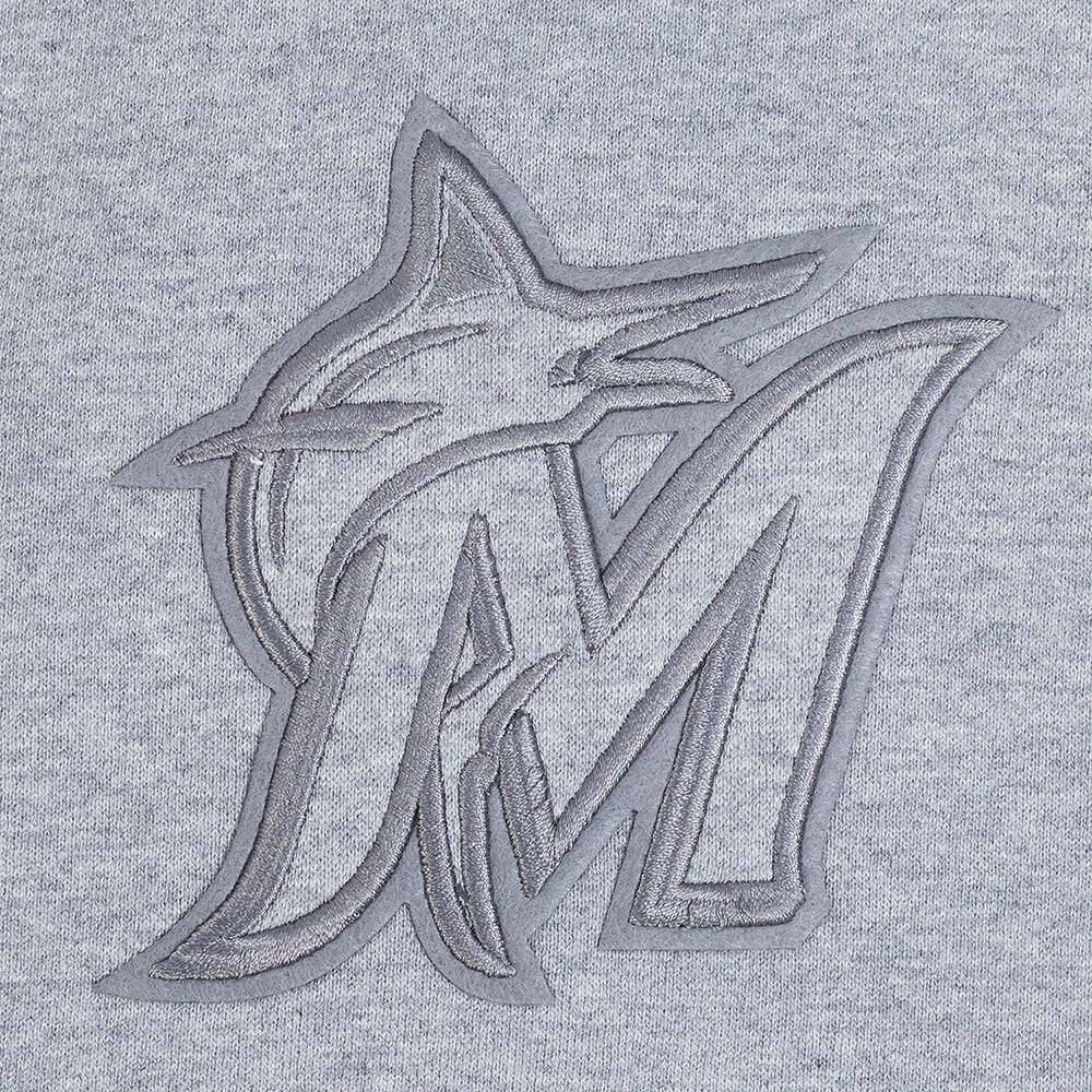 MLB MIAMI MARLINS NEUTRAL MEN'S SHORT (DARK HEATHER GRAY)
