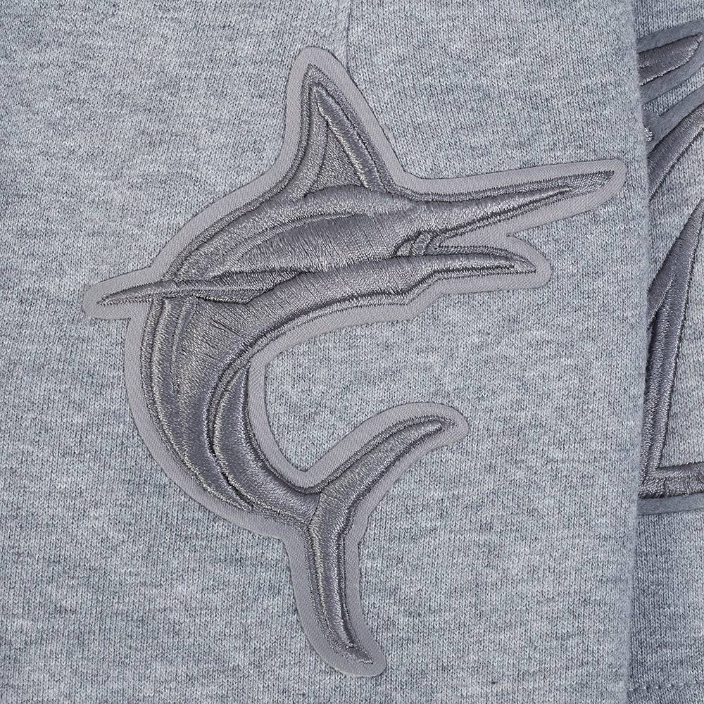 MLB MIAMI MARLINS NEUTRAL MEN'S SHORT (DARK HEATHER GRAY)