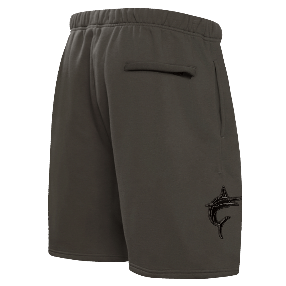 MLB MIAMI MARLINS NEUTRAL MEN'S SHORT (DARK TAUPE)