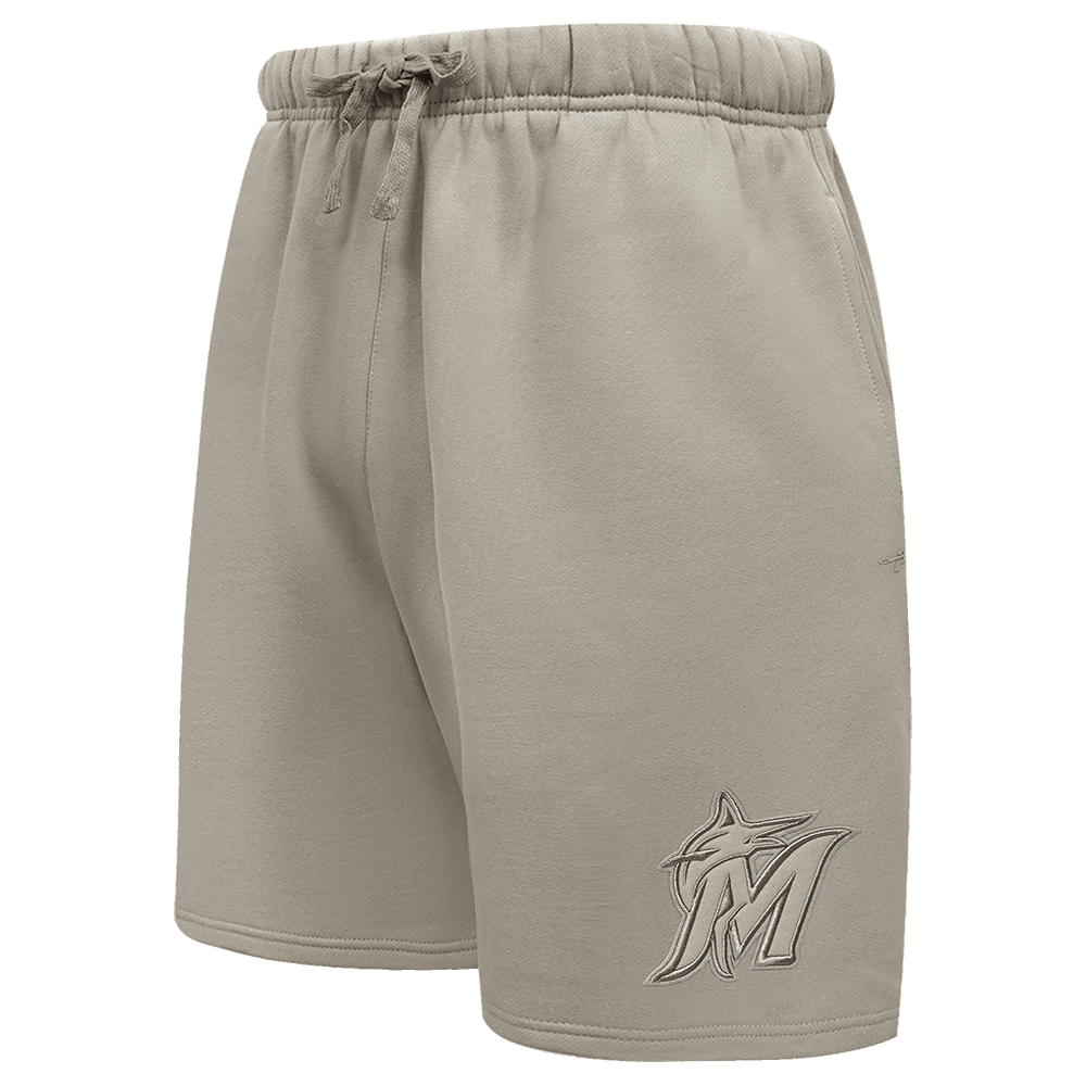 MLB MIAMI MARLINS NEUTRAL MEN'S SHORT (TAUPE)