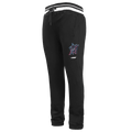 MLB MIAMI MARLINS SCRIPT TAIL MEN'S RIB FLEECE SWEATPANT (BLACK)