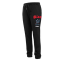 MLB MIAMI MARLINS OLD ENGLISH MEN'S SWEATPANT (BLACK)