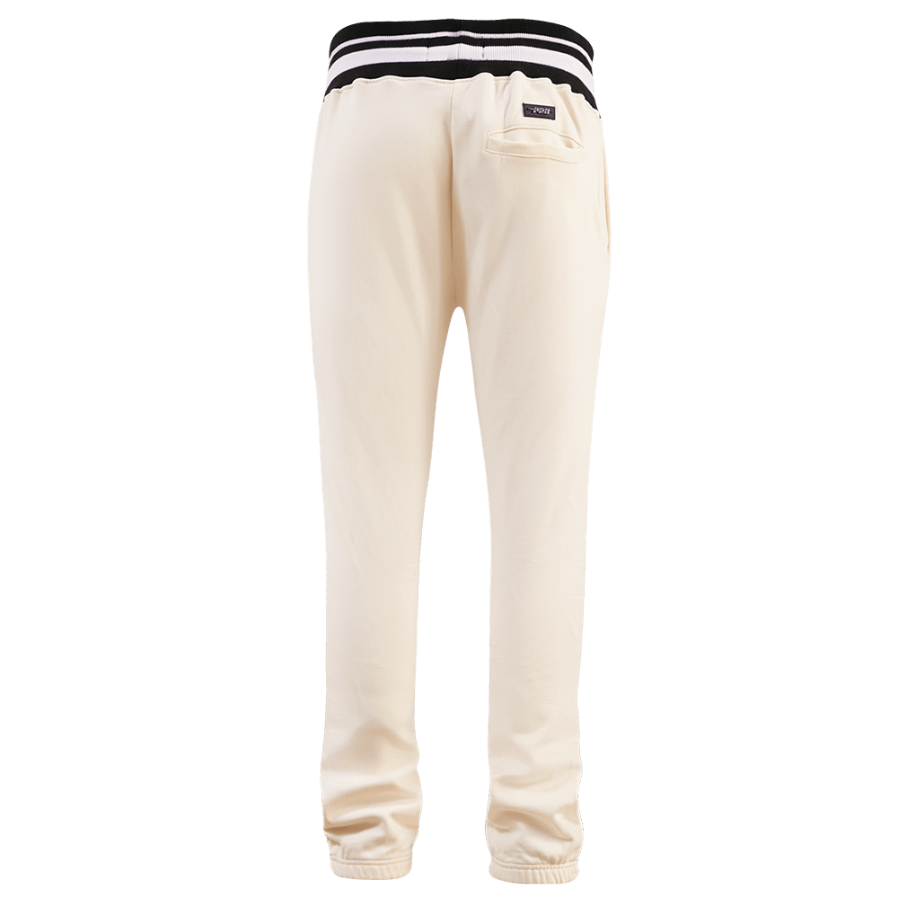 MLB FLORIDA MARLINS RETRO CLASSIC MEN'S SWEATPANT (EGGSHELL/ BLACK)