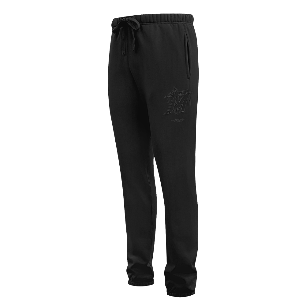 MLB MIAMI MARLINS NEUTRAL MEN'S SWEATPANT (BLACK)