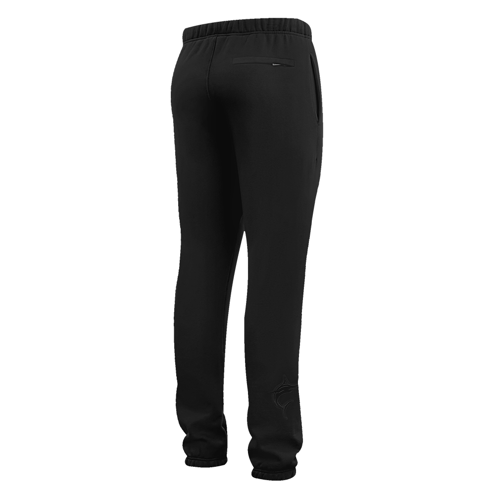 MLB MIAMI MARLINS NEUTRAL MEN'S SWEATPANT (BLACK)