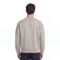 MLB MIAMI MARLINS WINGSPAN MEN'S DROP SHOULDER FLEECE CREWNECK (TAUPE)