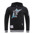 MLB FLORIDA MARLINS RETRO CLASSIC MEN'S PULLOVER HOODIE (BLACK)
