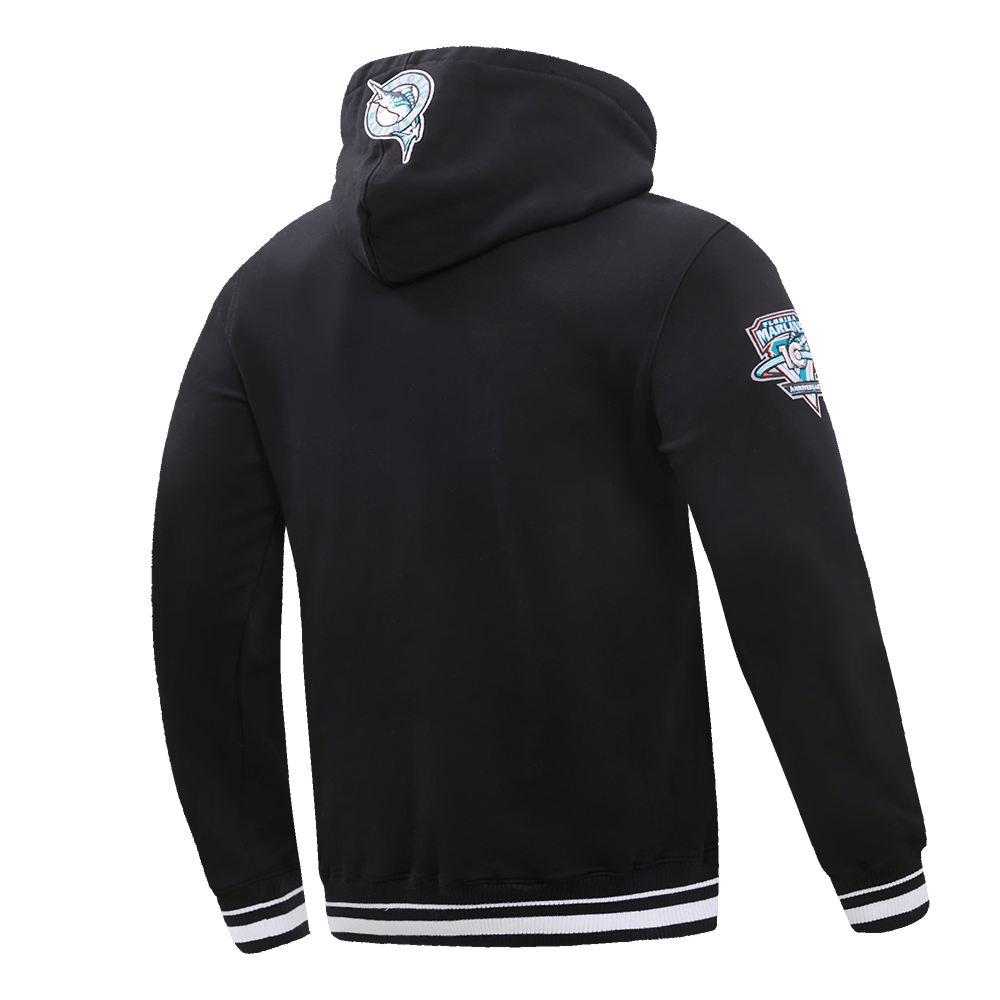 MLB FLORIDA MARLINS RETRO CLASSIC MEN'S PULLOVER HOODIE (BLACK)