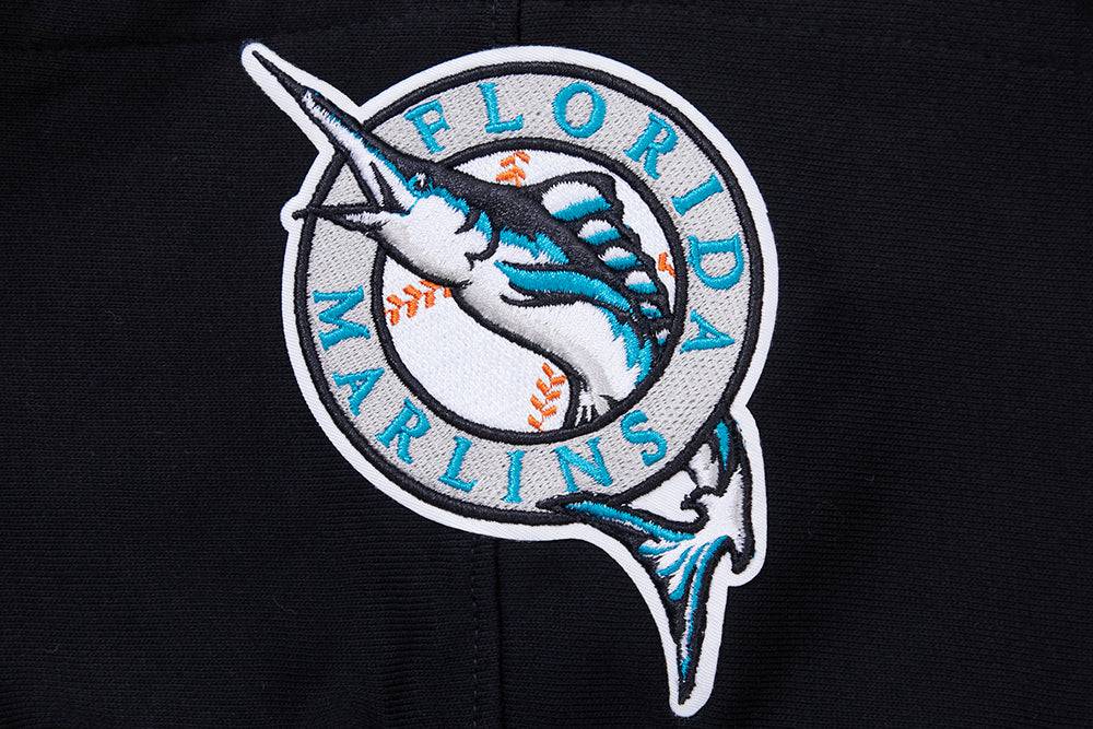 MLB FLORIDA MARLINS RETRO CLASSIC MEN'S PULLOVER HOODIE (BLACK)