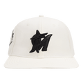 GORRA STRAPBACK MLB MIAMI MARLINS LOGO PRINCIPAL TRIPLE TONAL (CASCARA DE HUEVO)