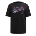 TOP BOYFRIEND MLB MIAMI MARLINS SCRIPT TAIL PARA MUJER (NEGRO)