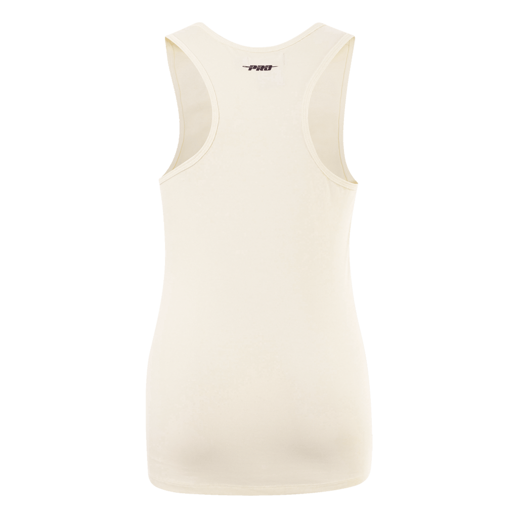 MLB MIAMI MARLINS TRIPLE TONAL RELAXED FIT WOMEN'S RACERBACK (EGGSHELL)