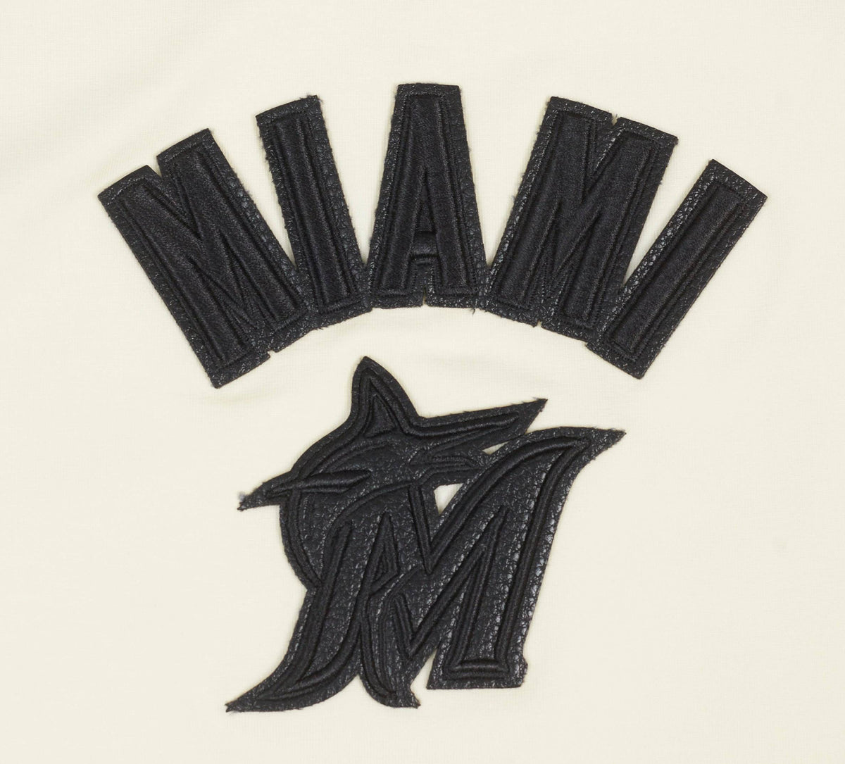 MLB MIAMI MARLINS TRIPLE TONAL RELAXED FIT WOMEN'S RACERBACK (EGGSHELL)