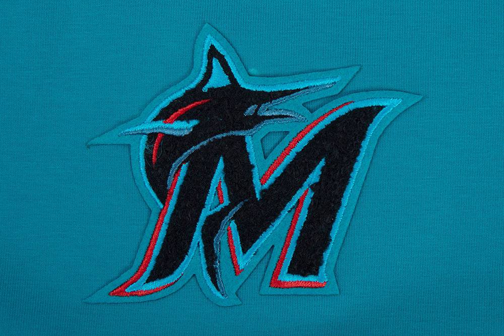 MLB MIAMI MARLINS CLASSIC SINGLE JERSEY BOXY TEE (TEAL)