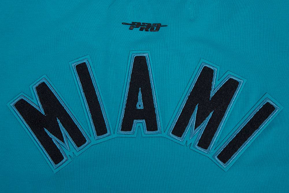 MLB MIAMI MARLINS CLASSIC SINGLE JERSEY BOXY TEE (TEAL)