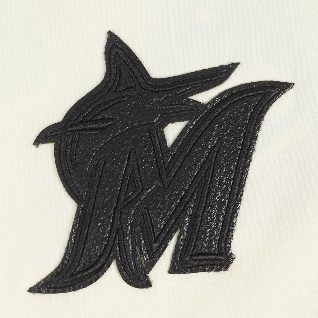 MLB MIAMI MARLINS TRIPLE TONAL BODYCON WOMEN'S DRESS (EGGSHELL)